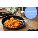 Trekn Eat Gemüsebällchen mit Nudeln - Ready to Eat - Sofort verzehrfertig ohne Kochen - Outdoor Mahlzeit mit natürlichen Zutaten - Lang haltbar & ideal für Camping, Trekking & Notvorrat