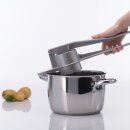 Spätzle-/Kartoffelpresse »Spätzlepress«, Rundloch, silber Retro