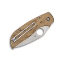 Spyderco Chaparral SLIPIT Birdseye Maple PlainEdge...