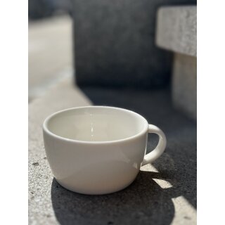 Starbucks Flat White Tasse – Weiß, ohne Logo