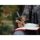 FENIX T6 v2.0 Blau, Multifunktionsstift mit wiederaufladbarer 80 Lumen EDC Flutlicht-Taschenlampe | Twist Action | USB-C-Ladeanschluss | Schmidt 6,8 cm Nachfüllung | IP66
