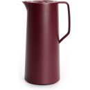 MOTIVA Isolierkanne 1L quick press Verschluss weinrot