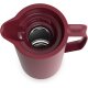 MOTIVA Isolierkanne 1L quick press Verschluss weinrot
