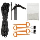 Fox Outdoor Notfall Zelt, orange, einseitig alubeschichtet