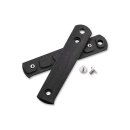 Böker Böker BFF Packlite Griffschalen Canvas Micarta Schwarz Smooth