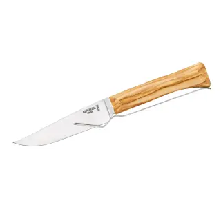 Opinel Käse-Set, Käsemesser und Gabel, Olivenholz