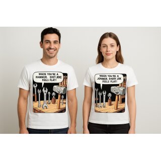 T-Shirt Hammerflache Witze - Facebook Gruppe