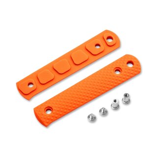 Böker BFF Packlite Griffschalen G10 Orange Pyramid