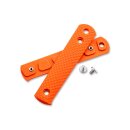 Böker BFF Packlite Griffschalen G10 Orange Pyramid