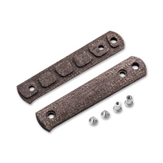 Böker BFF Packlite Griffschalen Jute Micarta Bison Smooth