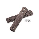 Böker BFF Packlite Griffschalen Jute Micarta Bison...