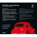FRANZIS 55255 - VW Käfer Adventskalender rot, Metall...