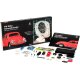 FRANZIS 55255 - VW Käfer Adventskalender rot, Metall Modellbausatz im Maßstab 1:43, inkl. Soundmodul und 52-seitigem Begleitbuch