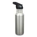 Klean Kanteen Edelstahl Trinkflasche Classic 532ml Flip...