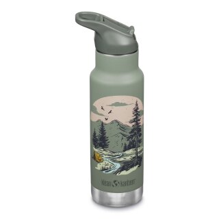 Edelstahl Isolierflasche Kid Classic 355ml Flip Sport Cap Mountain