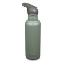 Edelstahl Trinkflasche Classic 800ml Flip Sport Cap Sea Spray dunkelgrün