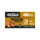 Apolo DIABOLOS Predator verkupfert Rundkopf 4,5mm .177...