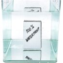 Modestone Notizblock wasserfest 76 x 130mm 50 Blatt Hellbraun