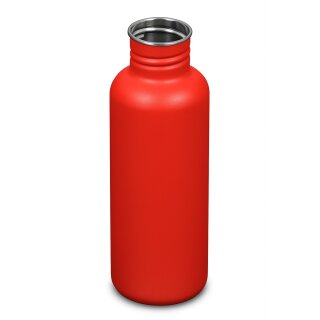 Klean Trinkflasche 800ml Kanteen®Classic Tiger Lily Rot Ohne Deckel