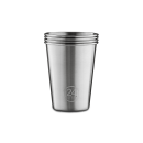24Bottles Party Cup 4 Pack Edelstahlbecher 450ml