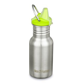 Klean Kanteen Unisex ?Kid 1008770 Flasche Edelstahl Sippy grün