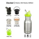 Klean Kanteen Unisex ?Kid 1008770 Flasche Edelstahl Sippy...