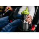 Klean Kanteen Unisex ?Kid 1008770 Flasche Edelstahl Sippy grün