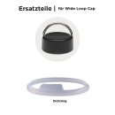 Klean Kanteen Edelstahl Wide 800ml Loop Cap rot tiger lily