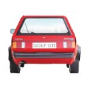 Franzis VW GOLF I GTI Kartonbausatz 1:18 + Modellauto 1:38
