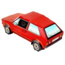 Franzis VW GOLF I GTI Kartonbausatz 1:18 + Modellauto 1:38