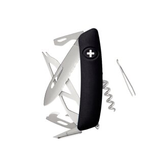 Swiza CH05TR AM CHEESE Black Käsemesser (KCR.0056.1010)