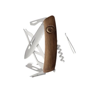 Swiza CH05TR AM CHEESE Wood Walnuss Käsemesser (KCR.0056.6300)