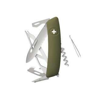 Swiza CH05TR AM CHEESE Olive Käsemesser (KCR.0056.1050)