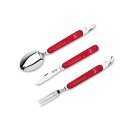 Mercury Trip Set Rosso Besteckset Rot Italia 992-5AC
