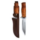 Helle GT H3LS mit Dreilagenstahl Birkenholzgriff und...