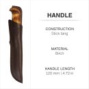 Helle Tollekniv Knife mit Lederscheide