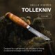 Helle Tollekniv Knife mit Lederscheide
