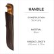 Helle Tollekniv Knife mit Lederscheide