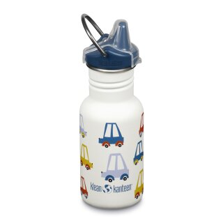 Kid Kanteen - Classic 355ml Sippy Cap Cars Autos