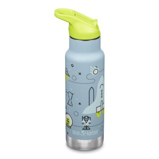 Edelstahl Isolierflasche Kid Classic 355ml Flip Sport Cap Launch Plan