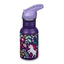 Klean Trinkflasche Kid Classic 355ml Flip Sport Cap Leaping Unicorn