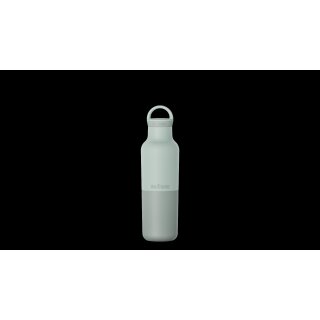 Klean Isolierflasche Rise Classic 592ml Arch Loop Cap Grau Barely Blue