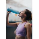 Klean Isolierflasche Rise Classic 592ml Arch Loop Cap Grau Barely Blue