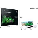 FRANZIS 55154 - Citroen 2CV Adventskalender grün, Metall Modellbausatz im Maßstab 1:32, inkl. Soundmodul und 50-seitigem Begleitbuch