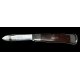 Hartkopf Taschenmesser 1.4110-Stahl, Rotholz - Neusilberbacken