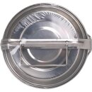 Privilege 52571 Lunchbox mit Teller, Edelstahl, mehrfarbig, 16 cm