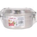 Privilege 52571 Lunchbox mit Teller, Edelstahl, mehrfarbig, 16 cm