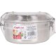 Privilege 52571 Lunchbox mit Teller, Edelstahl, mehrfarbig, 16 cm