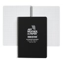 Modestone® A5 Side Spiral Notebook 148x210mm 50 Blatt...