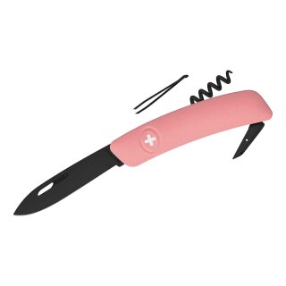 Swiza D01 ALLBLACK pink Made in Switzerland